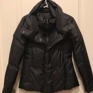 Theory Puffer jacket - black size small